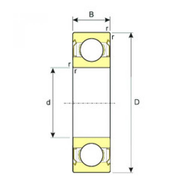 Bearing 16100-ZZ ISB #1 image