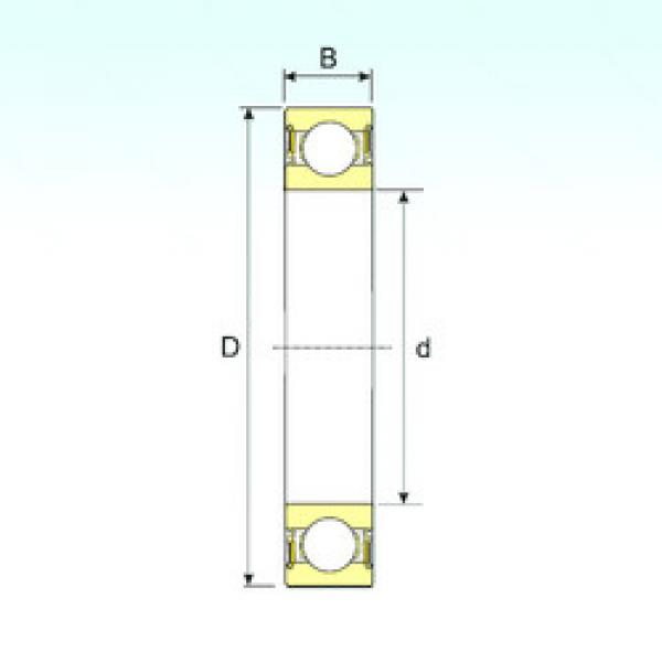 Bearing 6000-2RS ISB #1 image