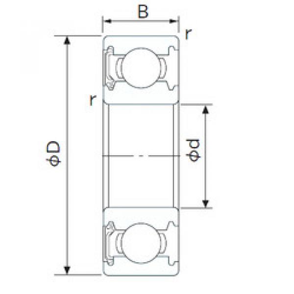 Bearing 1614-RS CYSD #1 image