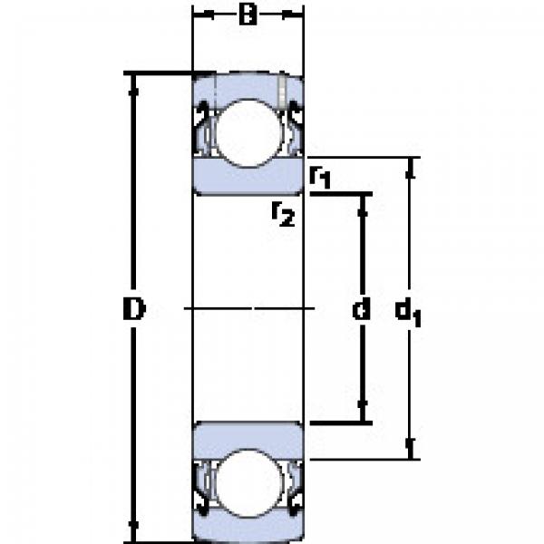 Bearing 1726310 B-2RS1/VP274 SKF #1 image