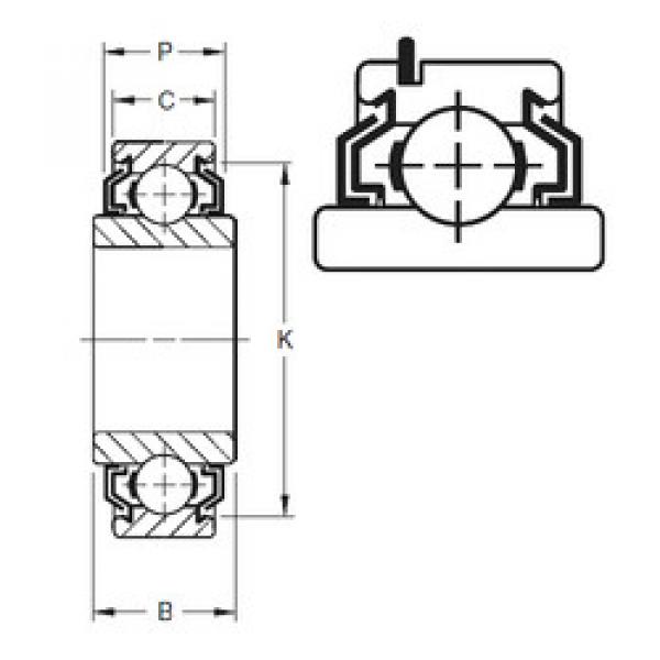 Bearing 201KLLG2 Timken #1 image