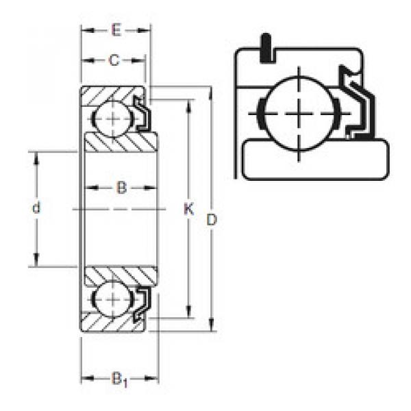 Bearing 204KLG2 Timken #1 image