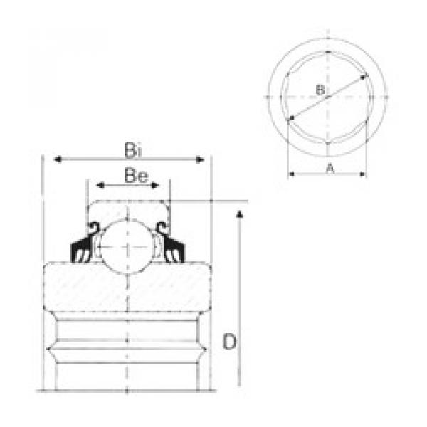 Bearing 207KPP3 CYSD #1 image