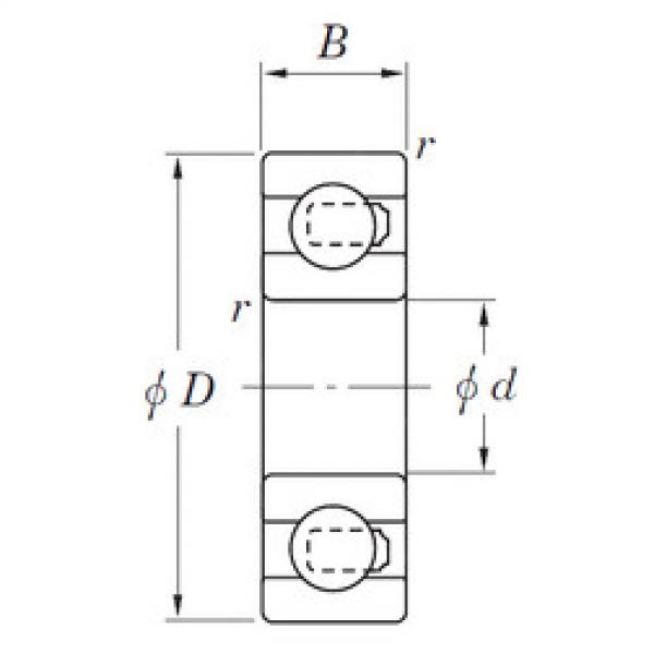 Bearing 3NC6001HT4 GF KOYO #1 image