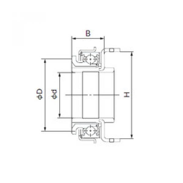 Bearing 47SCRN31P-1 NACHI #1 image