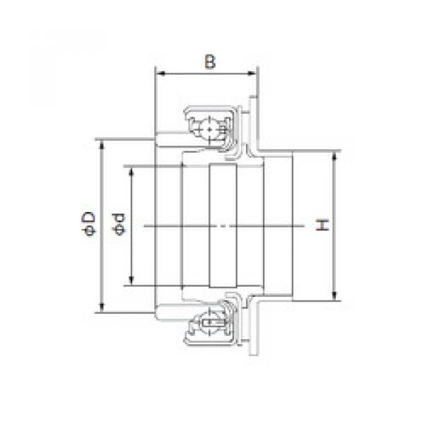 Bearing 68SCRN46P-2 NACHI #1 image