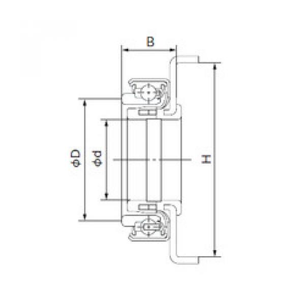 Bearing 48SCRN32K NACHI #1 image