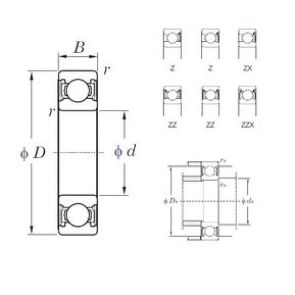 Bearing 6000ZZ KOYO #1 image