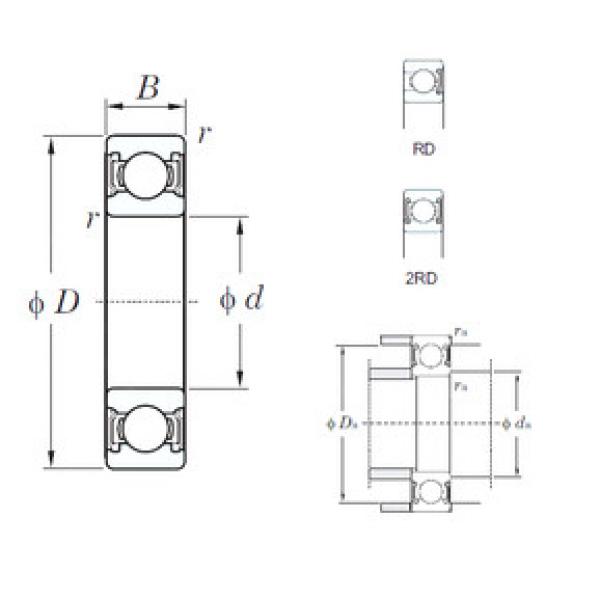 Bearing 60/28-2RD KOYO #1 image