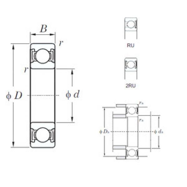 Bearing 6002-2RU KOYO #1 image