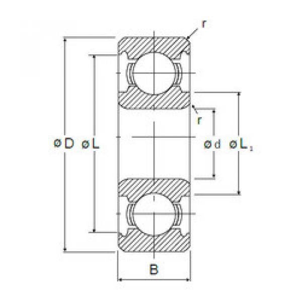 Bearing 629 NMB #1 image