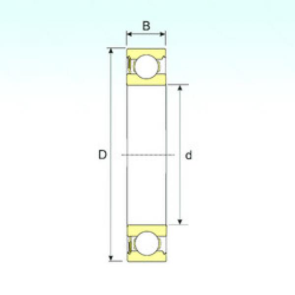 Bearing 6000-RS ISB #1 image