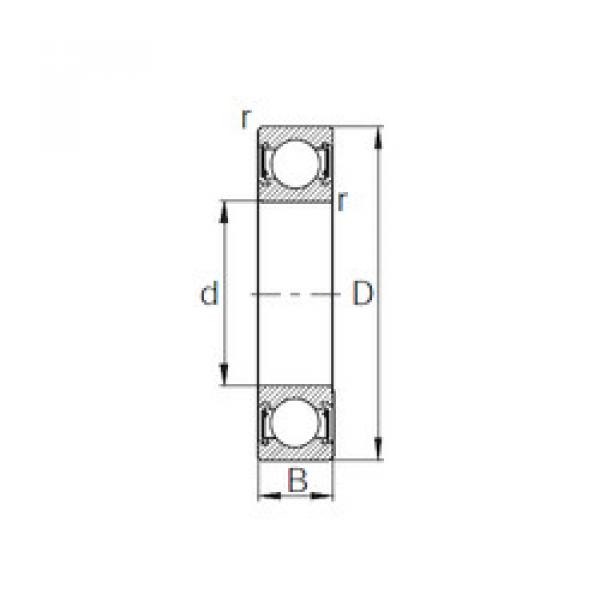 Bearing 6006UUh1 KBC #1 image