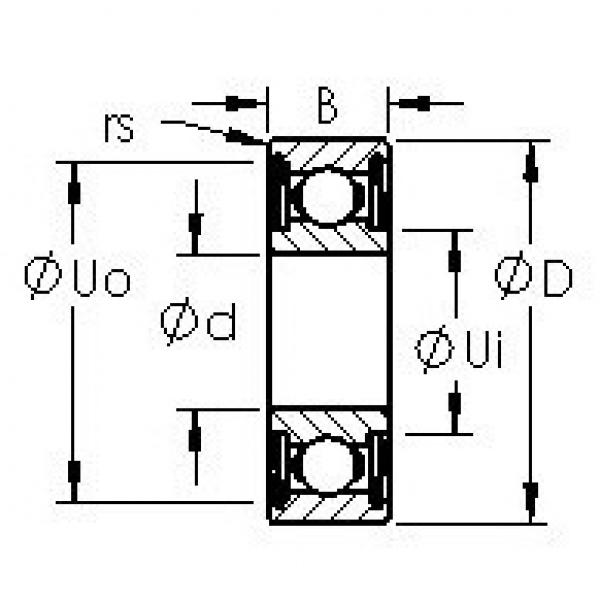 Bearing SR155ZZ AST #1 image