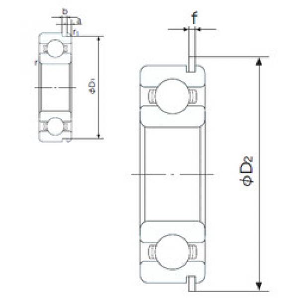 Bearing 6002NR NACHI #1 image