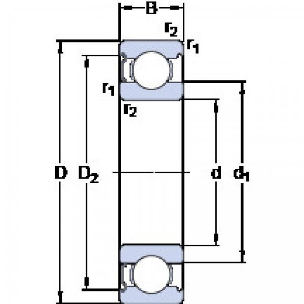 Bearing 6004-Z SKF #1 image