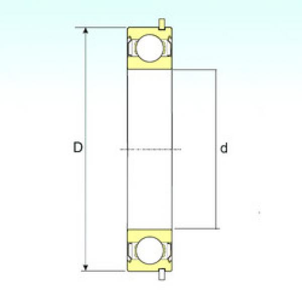 Bearing 6201-ZZNR ISB #1 image