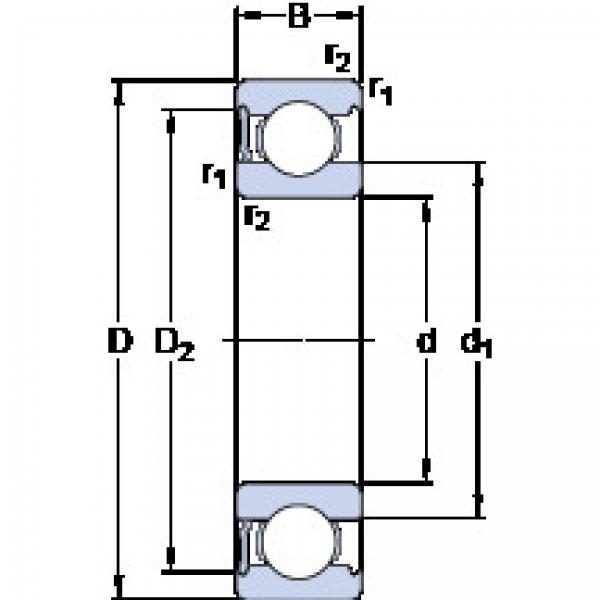 Bearing 6009-RS1 SKF #1 image