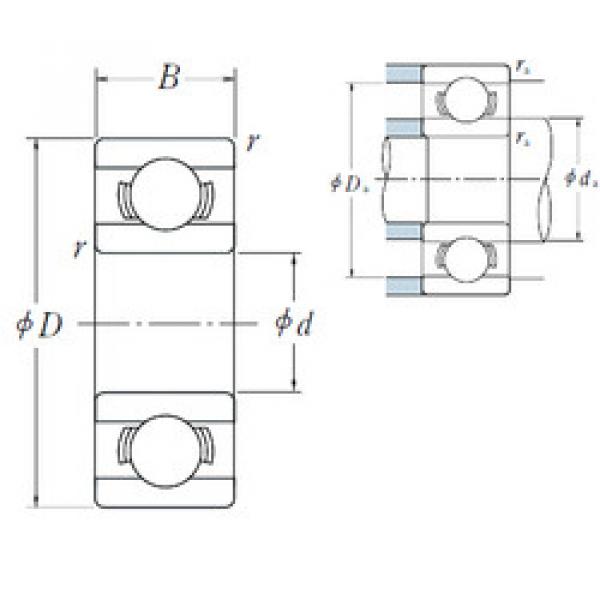 Bearing 601 X NSK #1 image