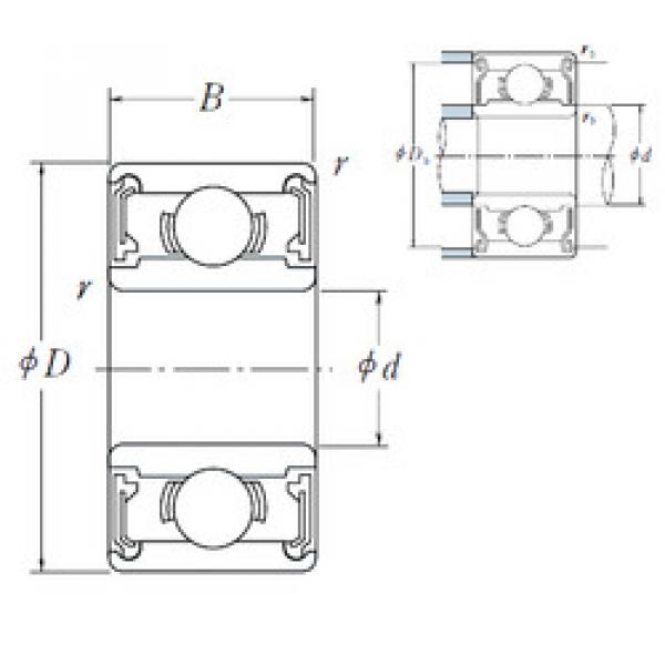 Bearing 607 VV NSK #1 image