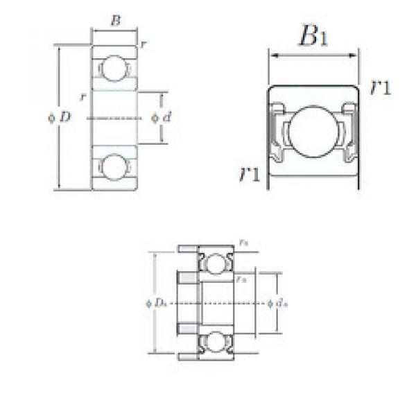 Bearing 608-2RU KOYO #1 image