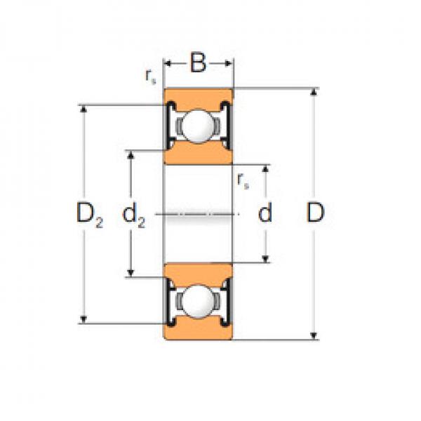 Bearing 6205-2RS1 MPZ #1 image