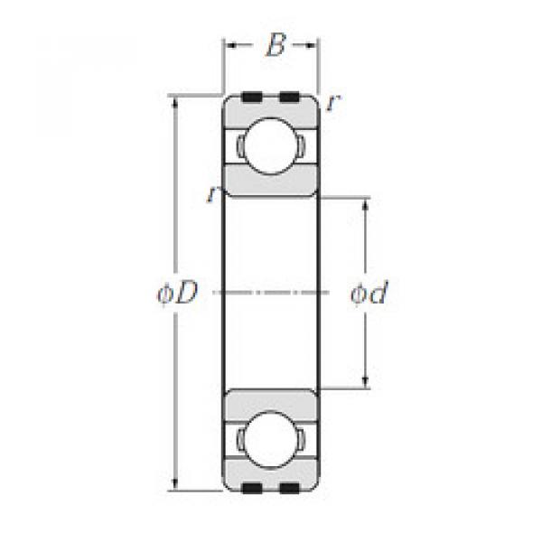 Bearing 6307NY-9C3 KOYO #1 image