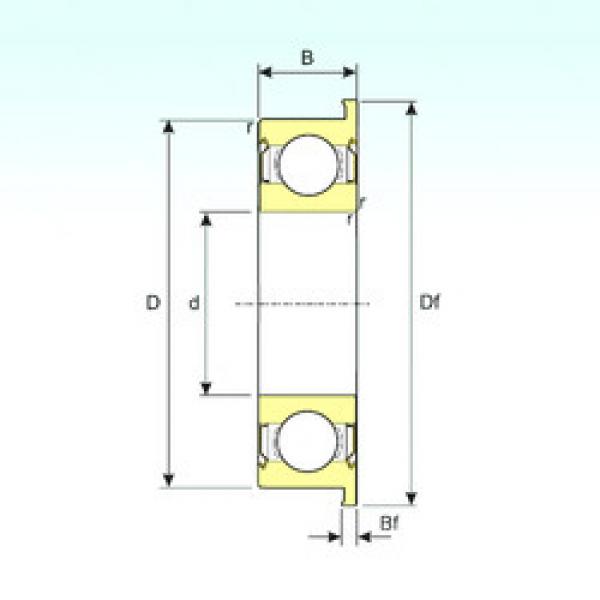 Bearing F601XZZ ISB #1 image