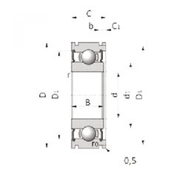 Bearing 6TS2-3TM-SX06B81LLUANCS23PX1/L014 NTN #1 image