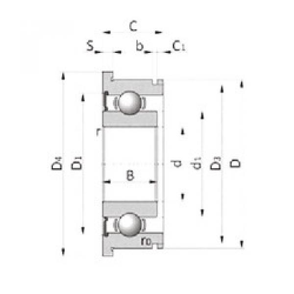 Bearing AB41658YS04 SNR #1 image