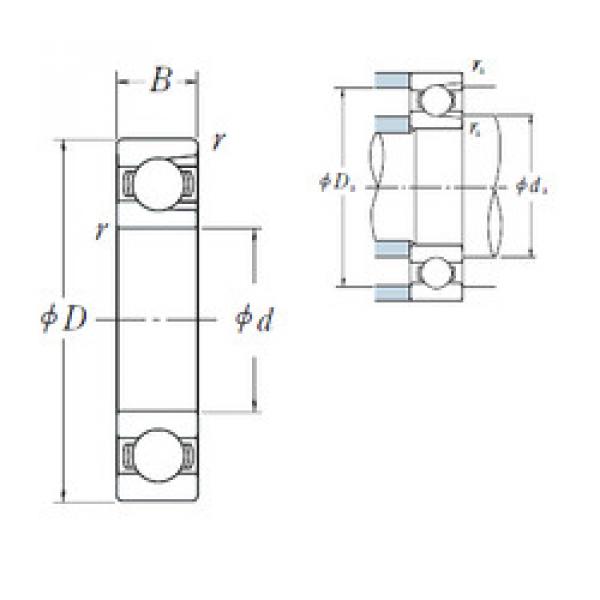 Bearing BL 206 NSK #1 image