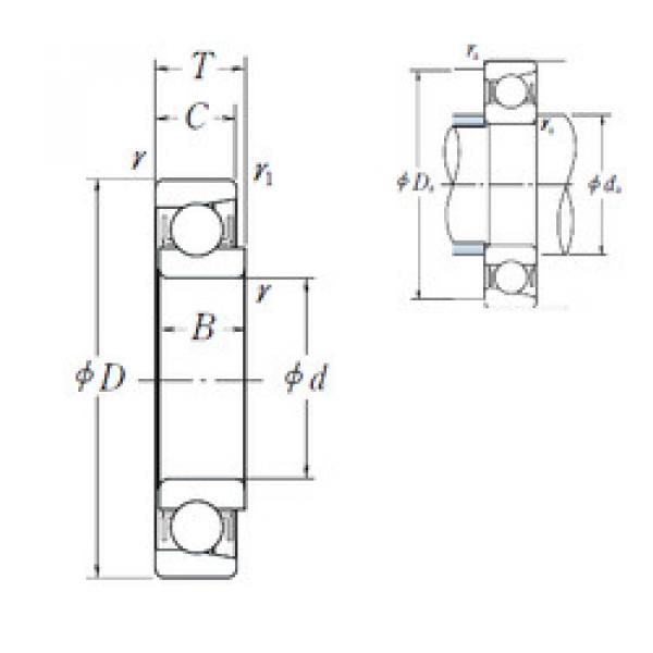 Bearing BO 15 NSK #1 image