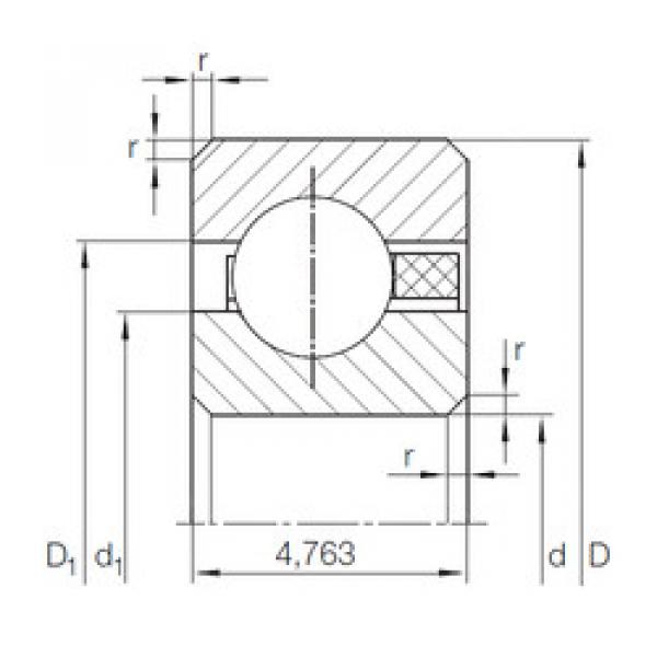 Bearing CSCAA 015 TN INA #1 image