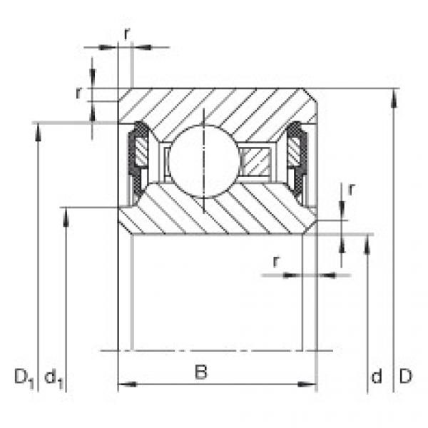 Bearing CSCU100-2RS INA #1 image