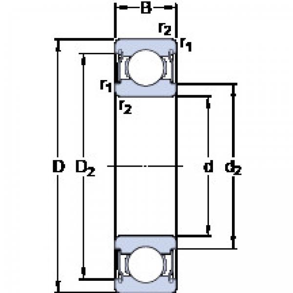 Bearing D/W R1810-2ZS SKF #1 image