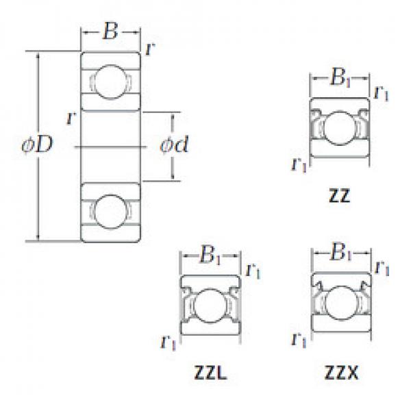 Bearing EE1/2 ZZX KOYO #1 image