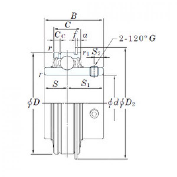 Bearing ER201-8 KOYO #1 image