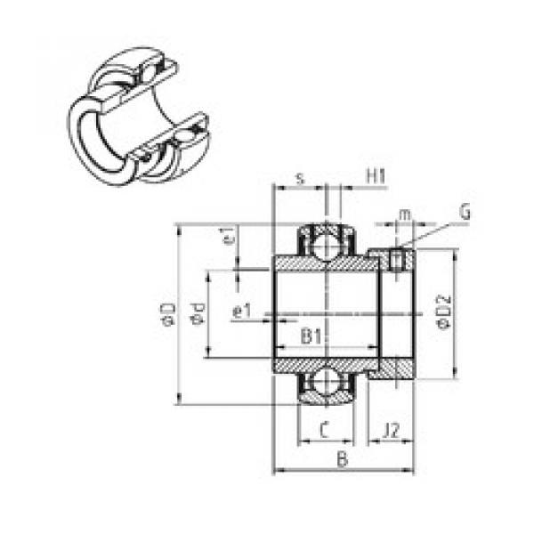 Bearing EX202 SNR #1 image