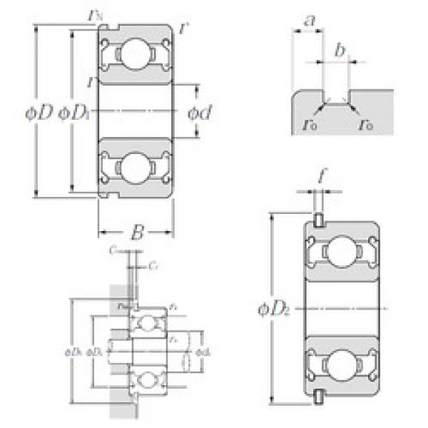 Bearing SC890ZZNR NTN #1 image