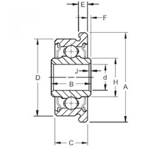 Bearing F2DD-2 Timken #1 image