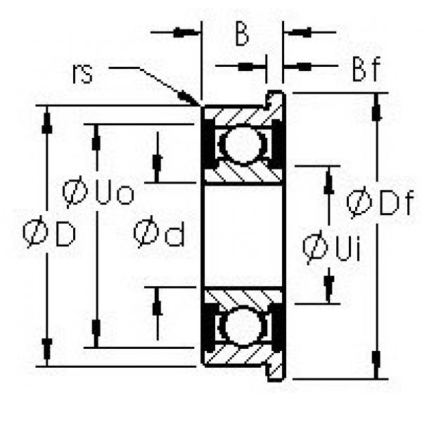 Bearing SFR188-2RS AST #1 image