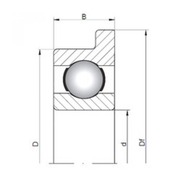 Bearing FL60/1,5 ISO #1 image