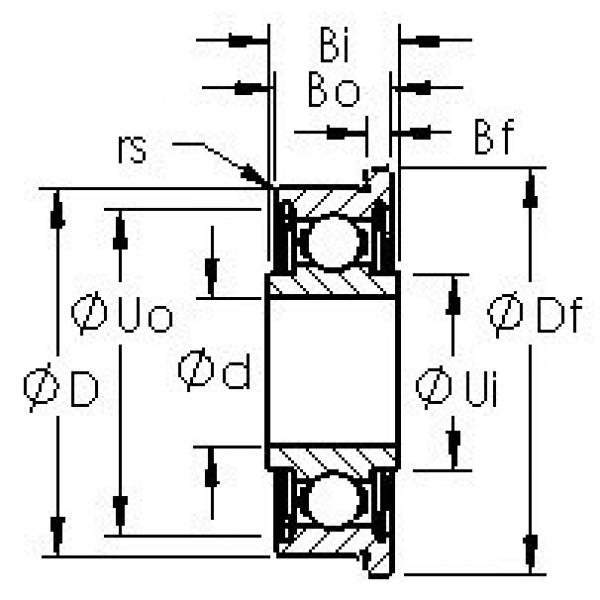 Bearing FRW8ZZ AST #1 image