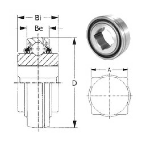 Bearing GW208PPB6 CYSD #1 image