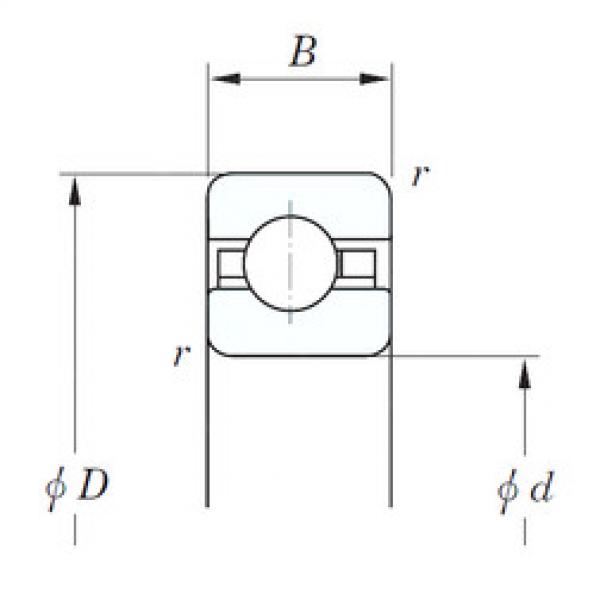 Bearing KAC035 KOYO #1 image