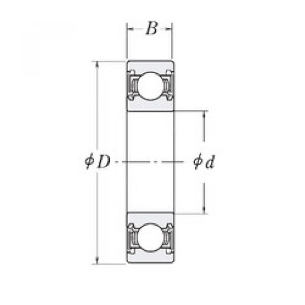 Bearing KLNJ3/8-2RS RHP #1 image