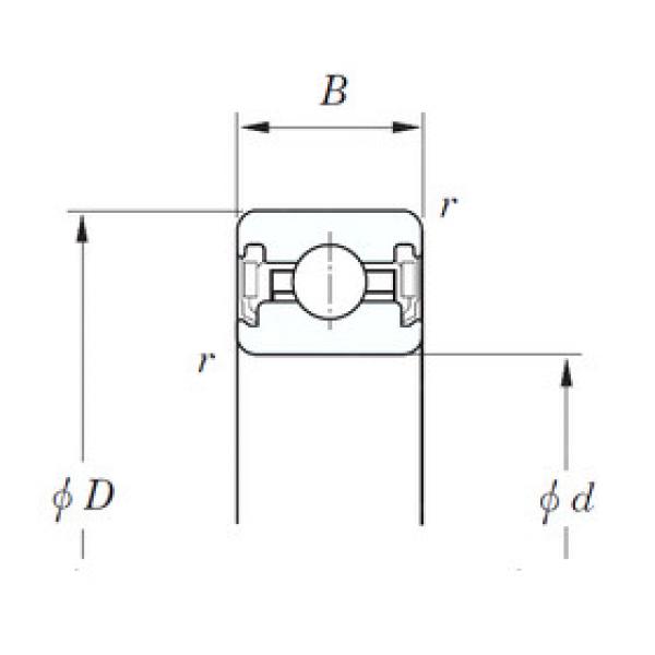 Bearing KUC080 2RD KOYO #1 image