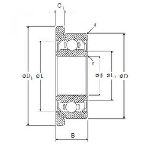 Bearing LF-1680DD NMB #1 image