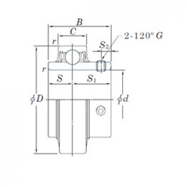 Bearing RB204-12 KOYO #1 image