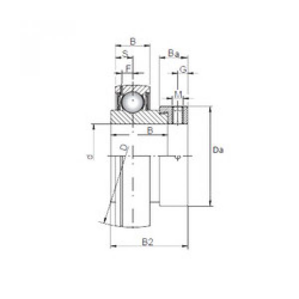 Bearing SA205 CX #1 image